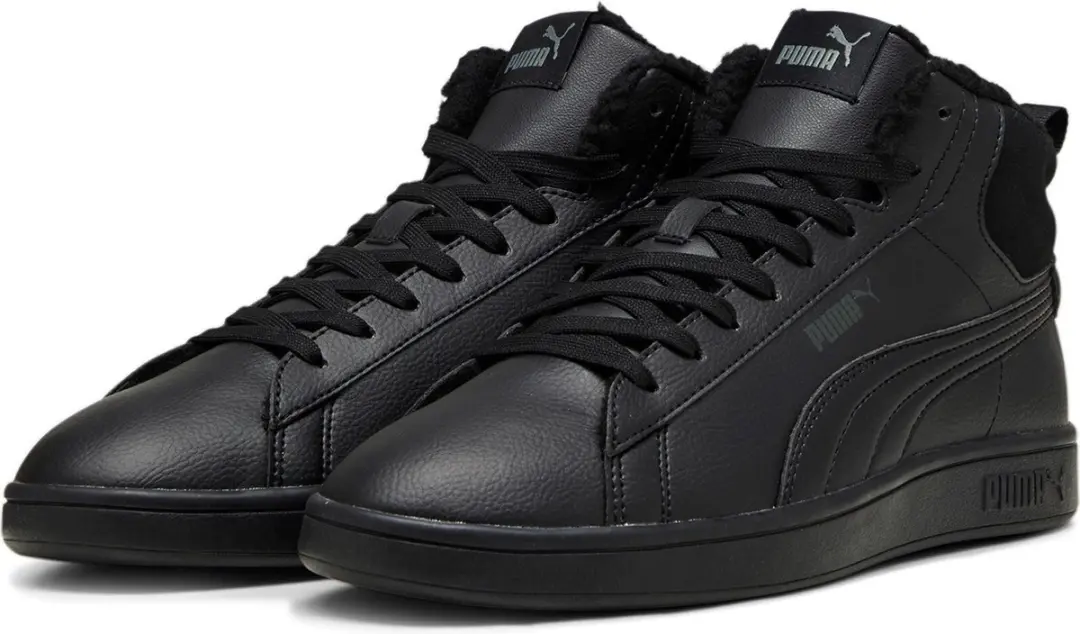 Puma SMASH 3.0 MID WTR heren sneaker winterschoenen 392335 01 zwart
