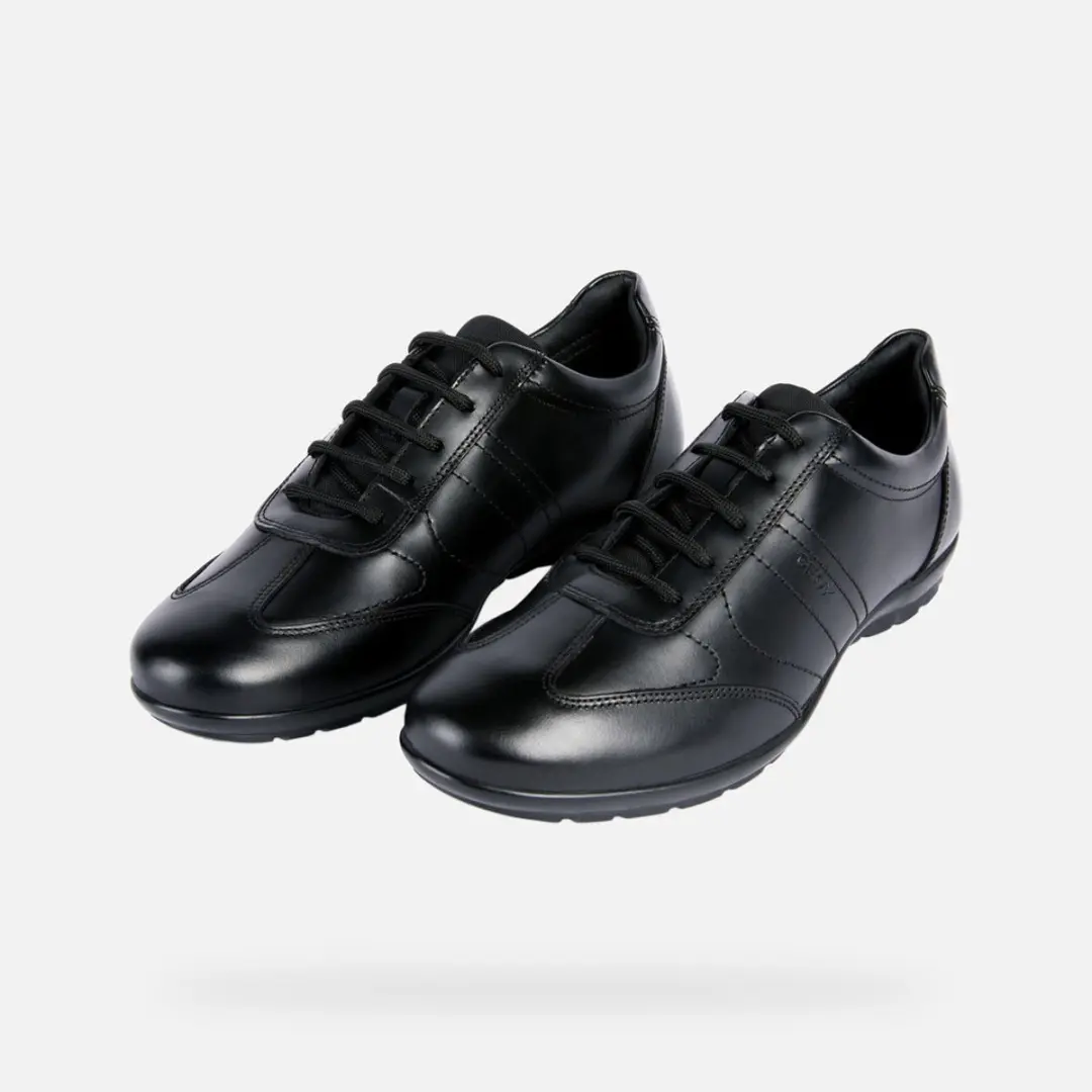 Geox Symbol Heren Veterschoenen 39 - Zwart - afbeelding 6 van 6
