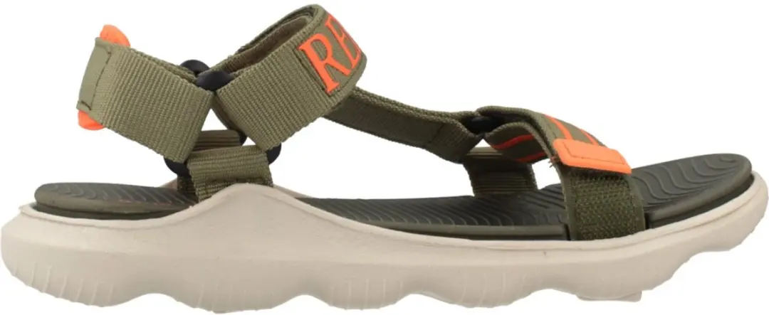 Replay Jongens Sandaal Spacer 2 Army Green Fluo