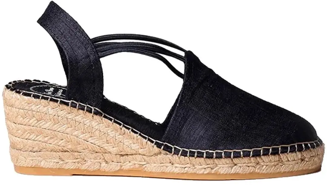 Toni Pons Turia Wedge Espadrilles Zwart EU 40 Vrouw