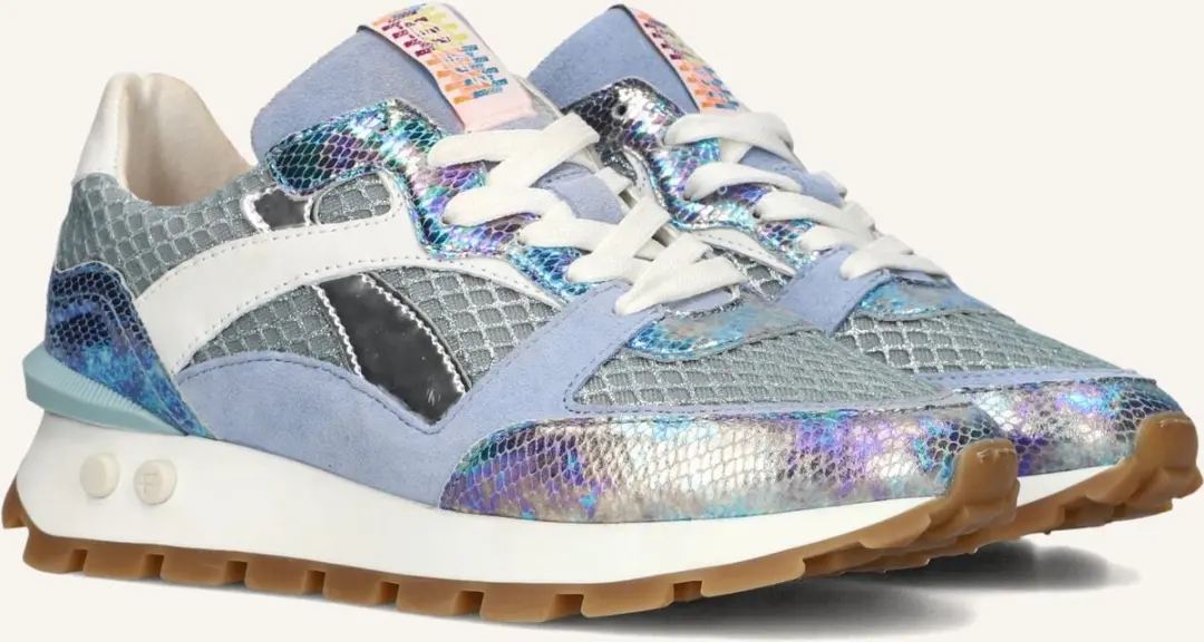 Floris van Bommel Sfw-10157 Blokki Sneakers - Blauw 37