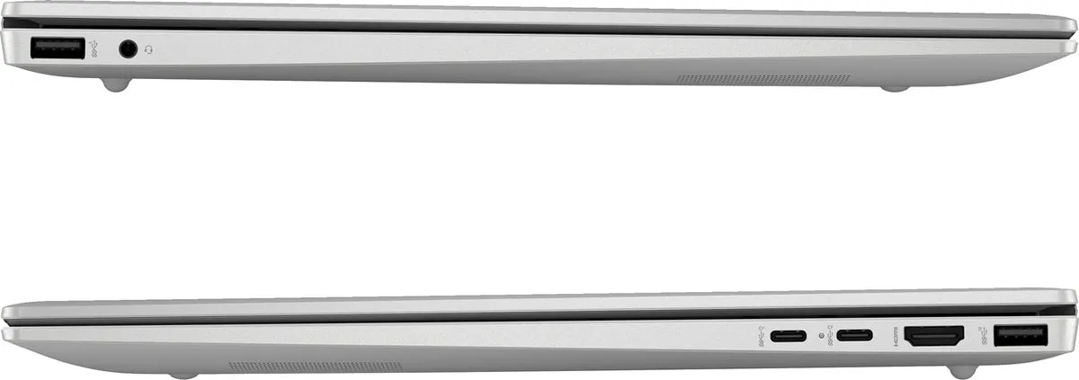 HP Pavilion 16-ag0650nd Laptop - 16" 2K - Ryzen 5 8540U - 8GB RAM - 512GB SSD - Zilver - afbeelding 3 van 6