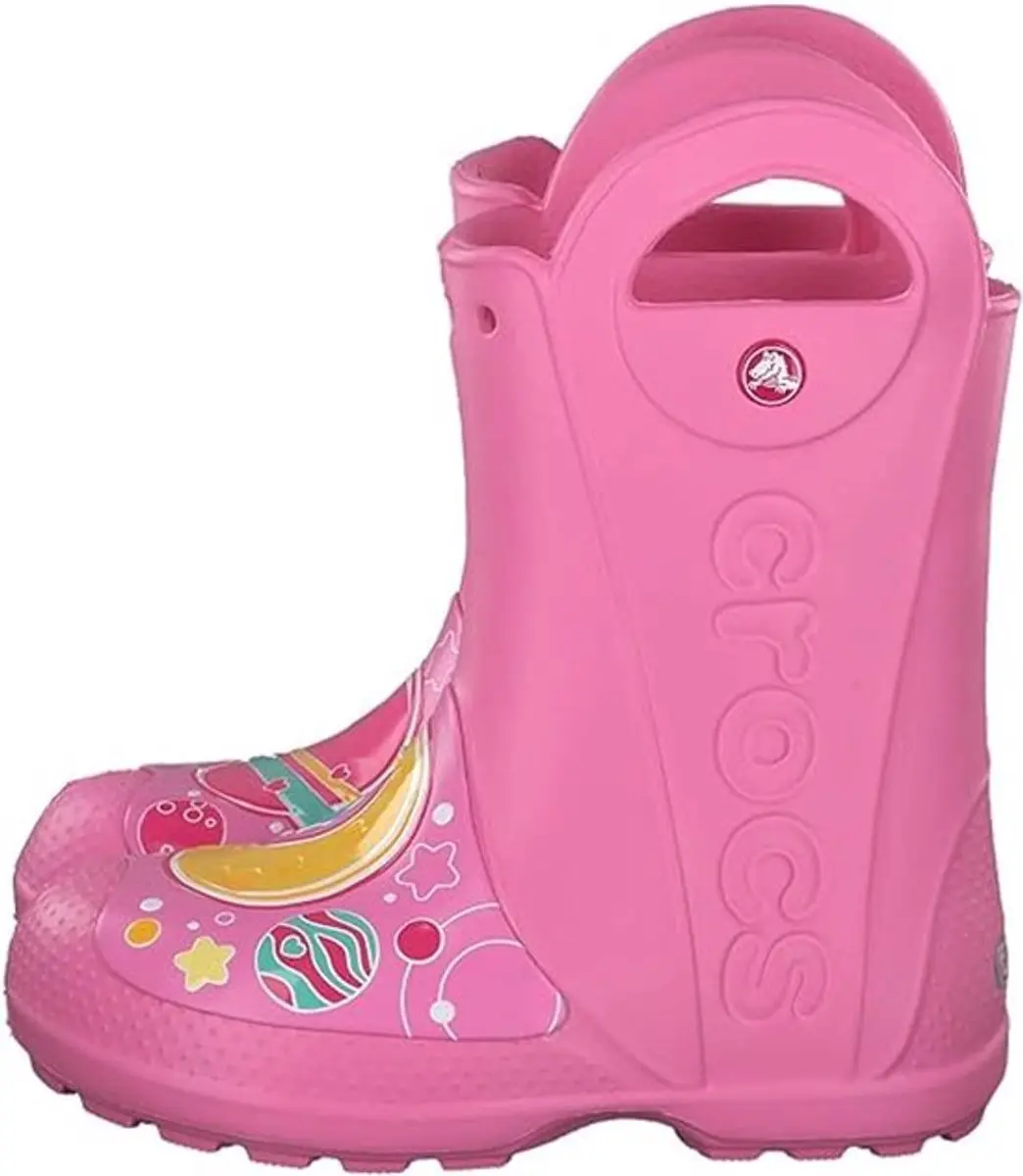 Crocs Galactic Hearts Boot Pink Lemonade Maat 34/35 US J3