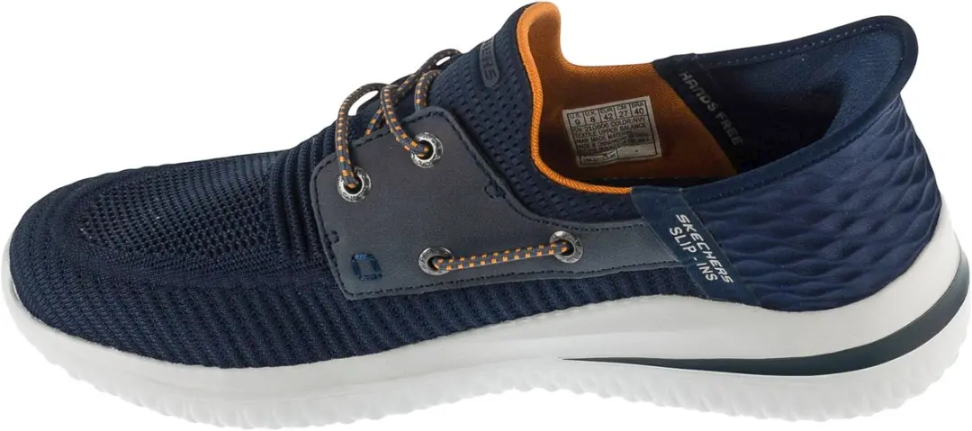 Skechers Instapper Delson 3.0 Roth 210606 Mocassins - Blauw - afbeelding 3 van 6