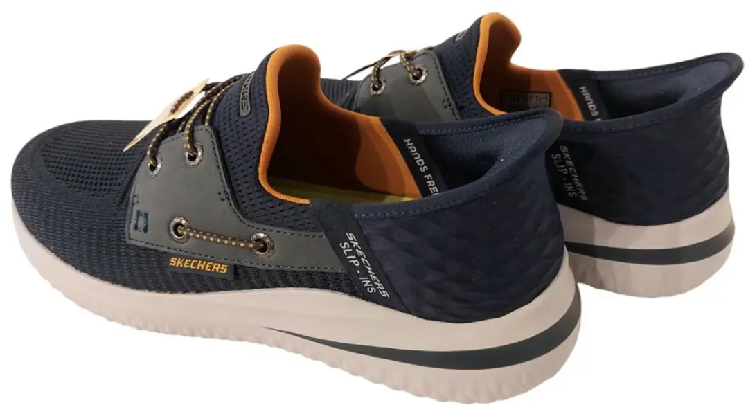 Skechers Instapper Delson 3.0 Roth 210606 Mocassins - Blauw - afbeelding 4 van 6
