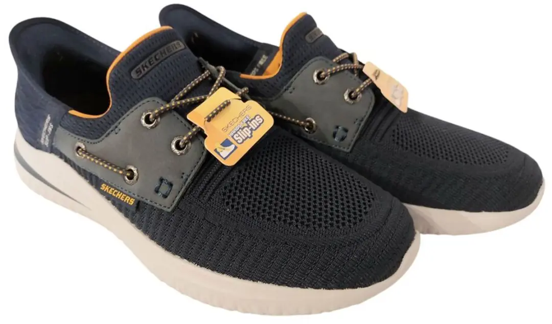 Skechers Instapper Delson 3.0 Roth 210606 Mocassins - Blauw - afbeelding 5 van 6