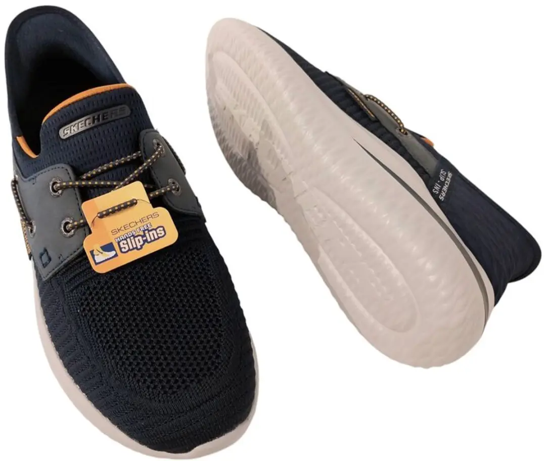 Skechers Instapper Delson 3.0 Roth 210606 Mocassins - Blauw - afbeelding 6 van 6