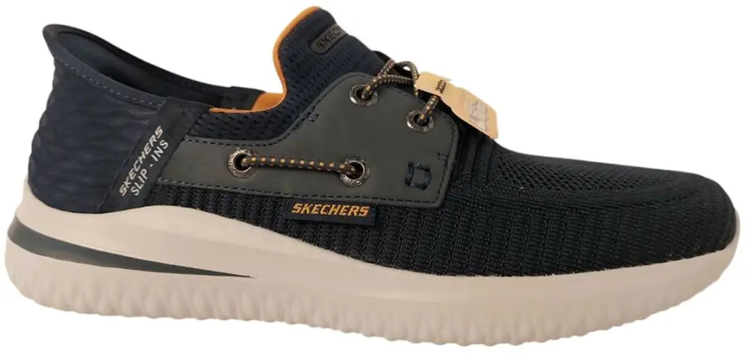 Skechers Instapper Delson 3.0 Roth 210606 Mocassins - Blauw - afbeelding 2 van 6