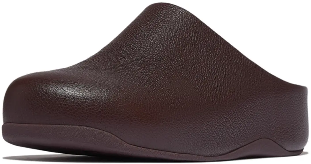 FitFlop FitFlop Shuv Tumbled-Leather Clogs