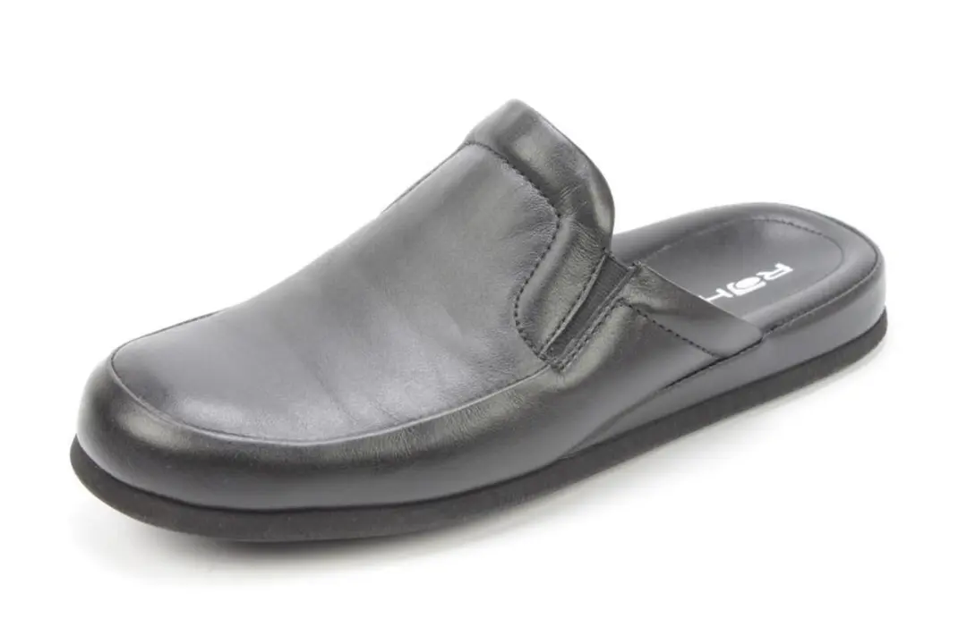 Rohde Leren Heren Pantoffels Instap