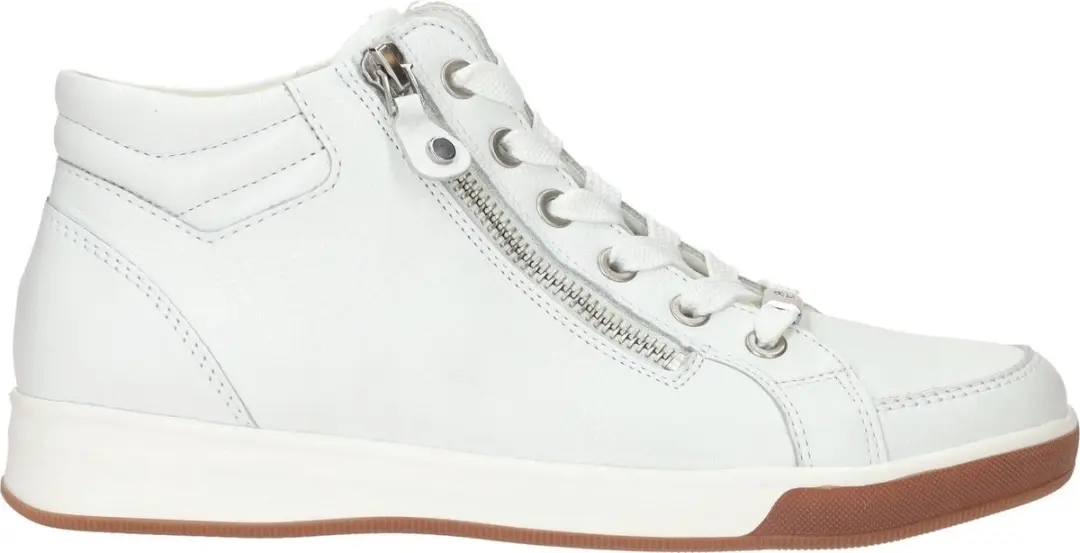 Ara OM-ST-HIGH-SOFT Hoge Sneakers - Wit/Beige 40 - afbeelding 6 van 6