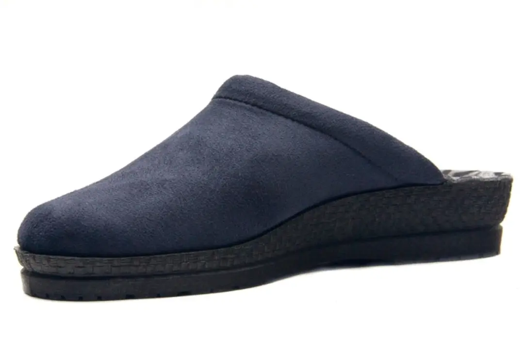 Rohde Pantoffels - Blauw Suede - Dames - afbeelding 2 van 6