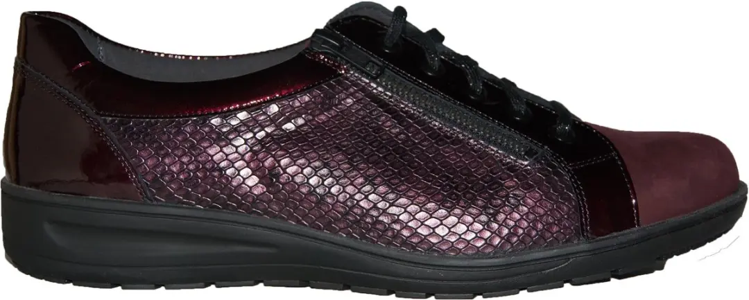 29001 Wijdte K Bordo Maat: 8,5 (42,5)