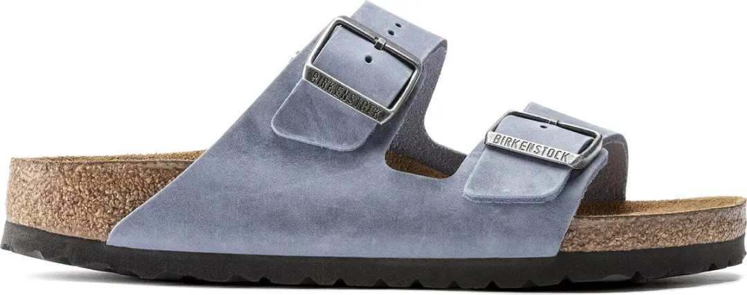 Birkenstock Arizona Slippers Dusty Blue Narrow-fit