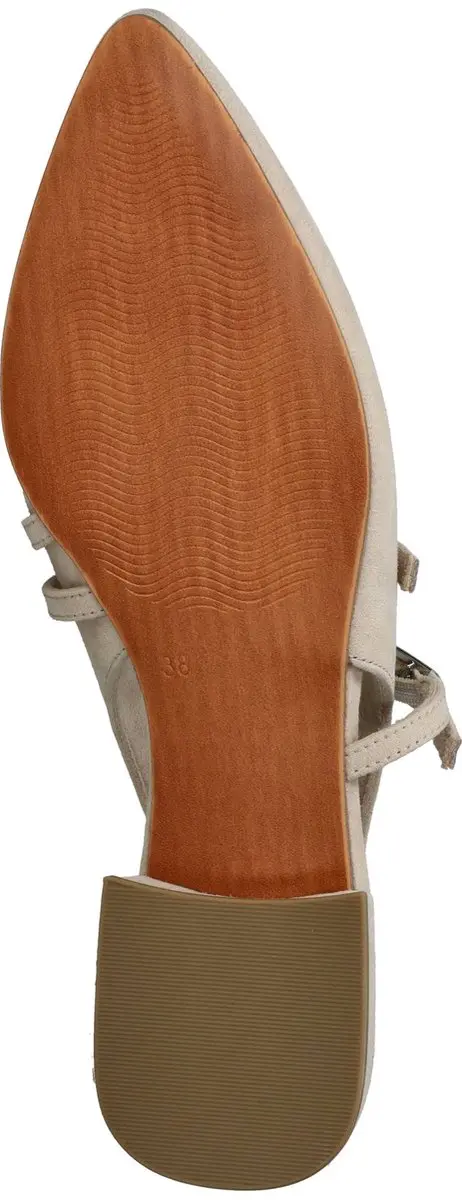 Marco Tozzi Slingbacks Dames - Beige - 37 - afbeelding 5 van 6