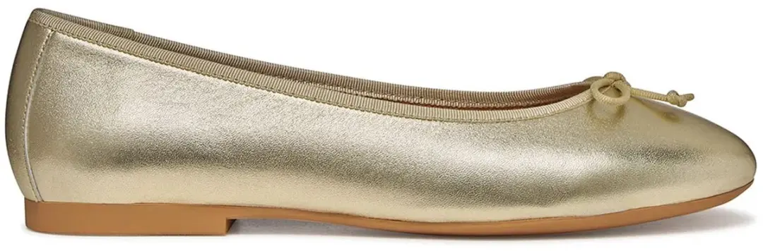 GEOX New Palmaria Ballerina's - Lichtgoud/Melkwit 38 - afbeelding 2 van 6