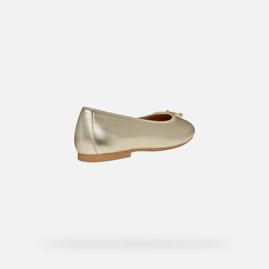 GEOX New Palmaria Ballerina's - Lichtgoud/Melkwit 38 - afbeelding 6 van 6