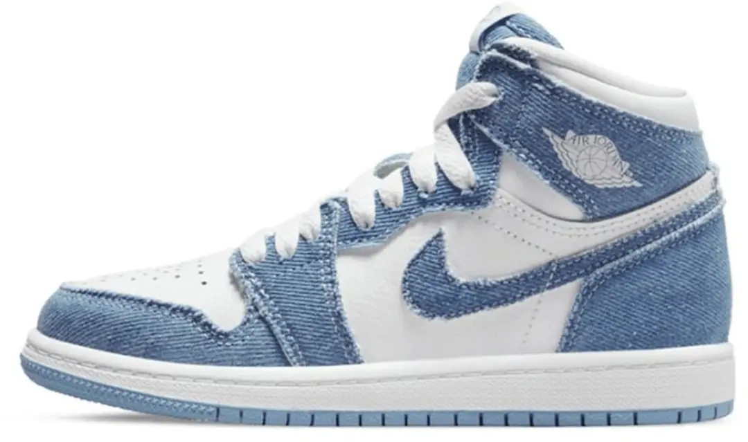 Nike Air Jordan 1 High OG (PS), Denim, CU0449-104, EUR 33.5