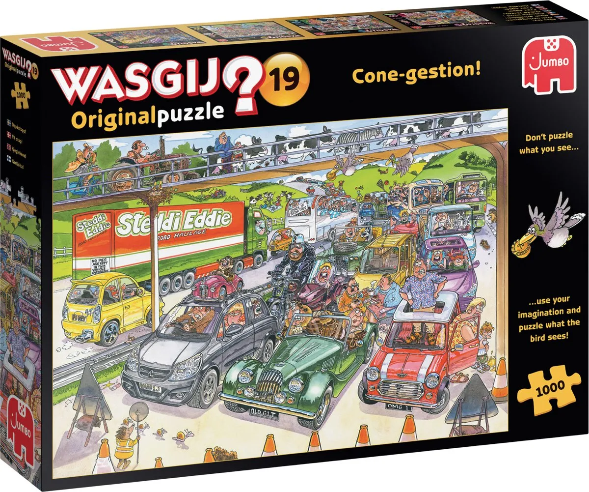 Jumbo Wasgij Original 19 Pitstop! Puzzel 1000 Stuks