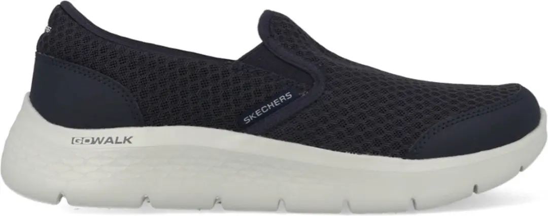 Skechers Herenschoenen Slip-on Sneakers GO WALK FLEX REQUEST Navy blauw 46 EU
