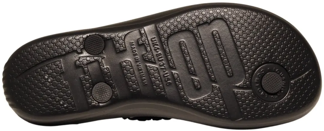 FitFlop Iqushion JC8 Slides - Zwart - afbeelding 3 van 6
