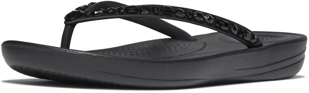 FitFlop Iqushion JC8 Slides - Zwart - afbeelding 6 van 6