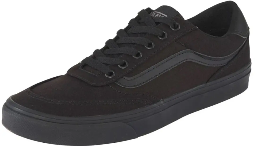 VANS Dames Brooklyn Ls Sneakers Schoenen Textiel VN000D7QBKA Black/Black Low Top