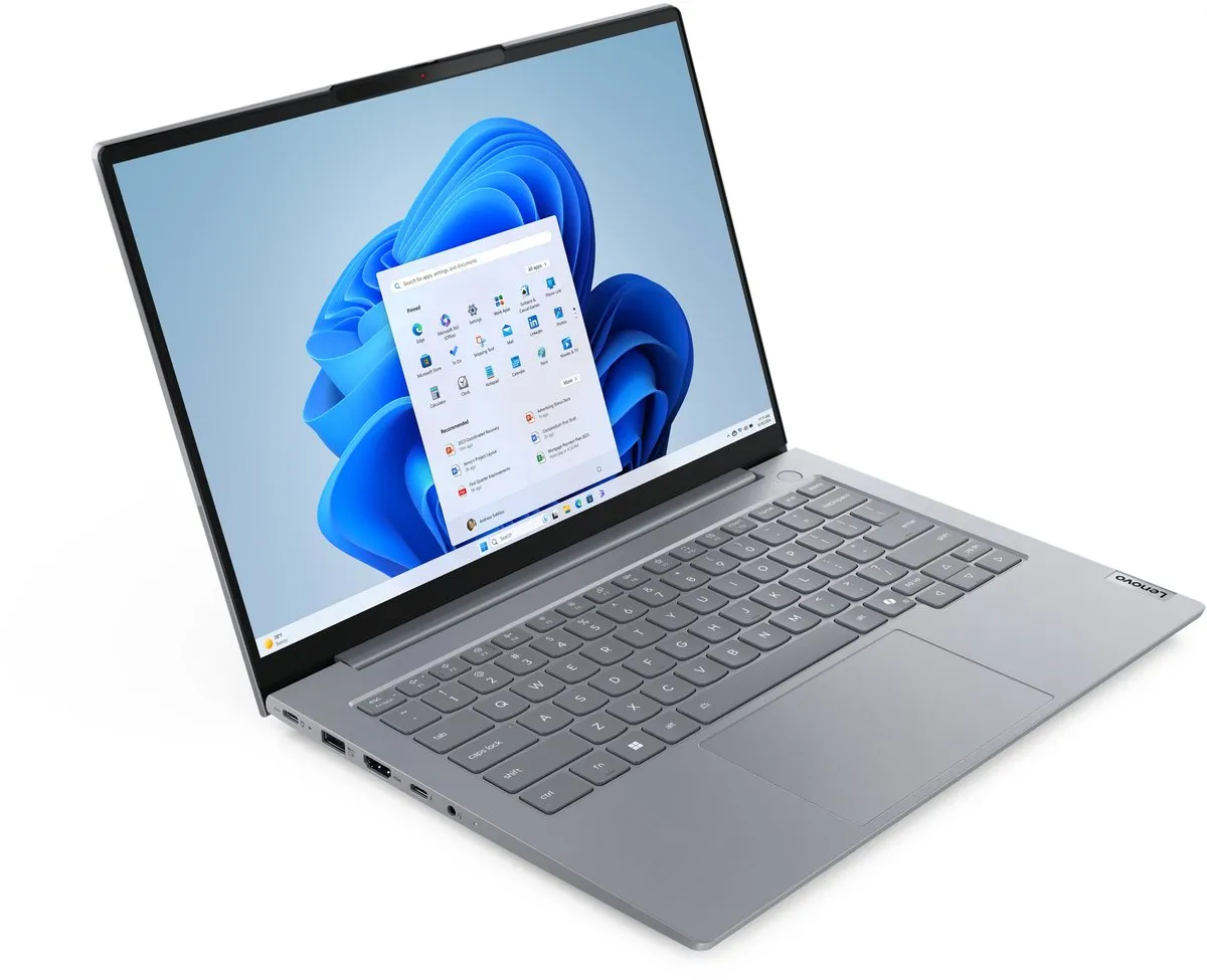 Lenovo ThinkBook 14 G8 IRL Intel� Core� i5 i5-13420H Laptop 35,6 cm (14"") WUXGA 16 GB DDR5-SDRAM 512 GB SSD Wi-Fi 6E (802.11ax) Windows 11 Pro Engels Grijs"