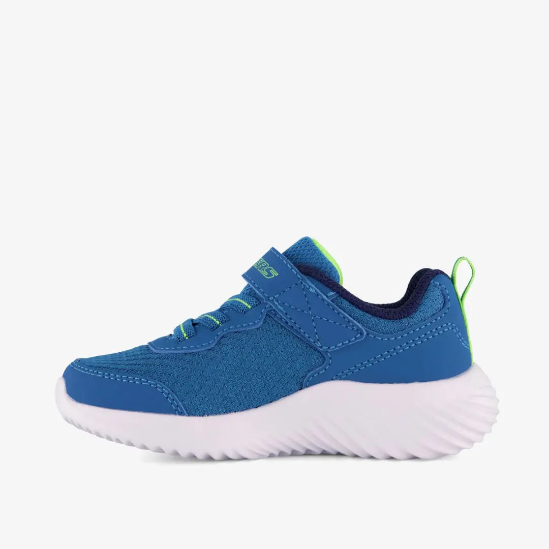 Skechers Bounder Techrox Jongens Sneakers - Maat 21 - Blauw - afbeelding 6 van 6