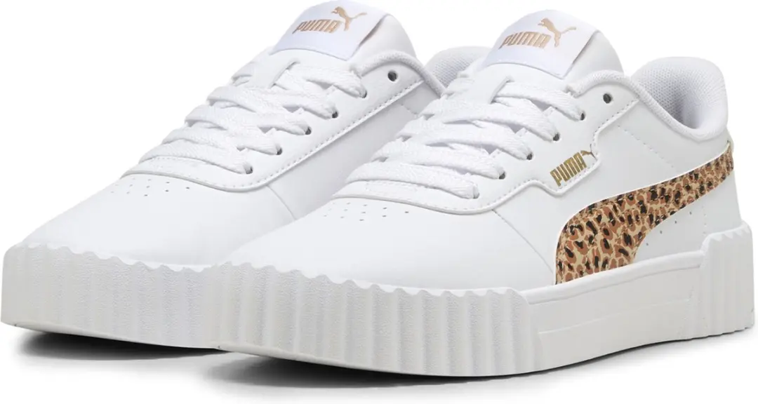 PUMA Carina 3.0 Animal Jr Meisjes Sneakers