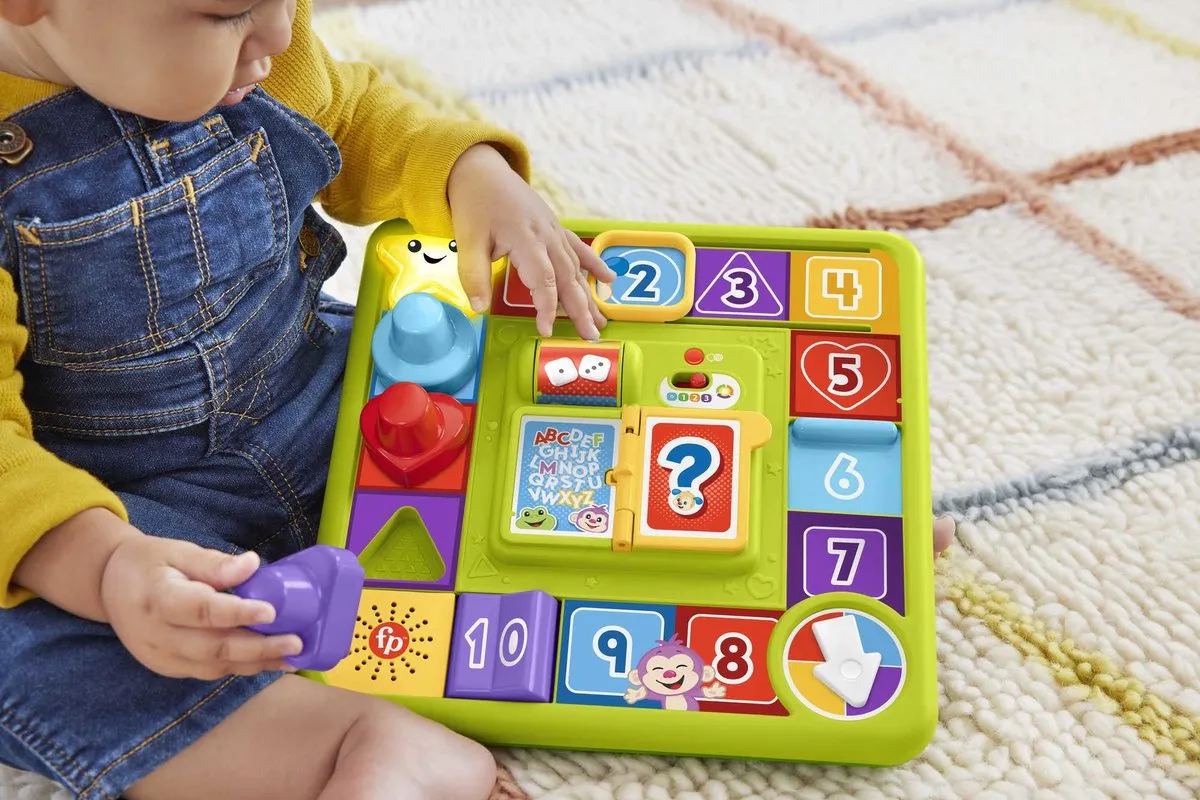 Fisher-Price Leerplezier Puppy Spelletjesbord 4582892 - Multicolor