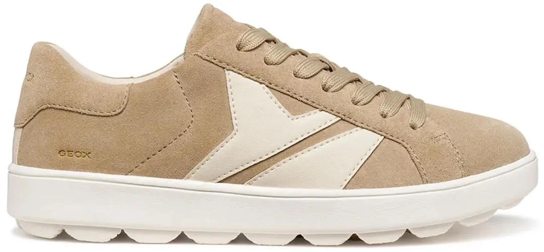 Geox Spherica Ecub-1 Schoenen Beige EU 39 Vrouw