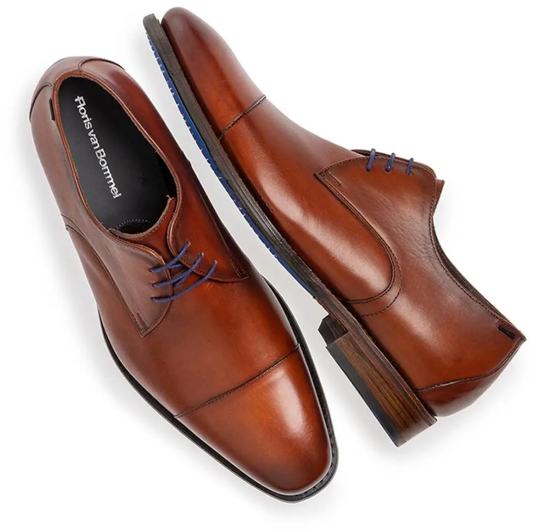 Floris van Bommel DE LOPER 16.00 Herenschoenen - Cognac 43.5