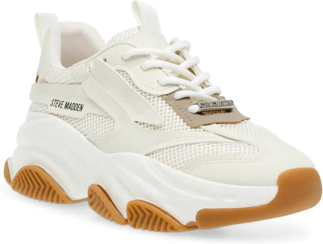 Steve Madden Possession Lage Sneakers 40 - Wit