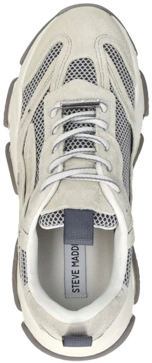 Steve Madden Possession Sneakers - Grijs 37