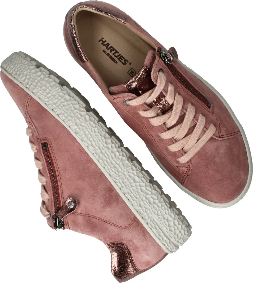 Hartjes Sneakers 162.1417 H - Dames - Roze - Maat 42