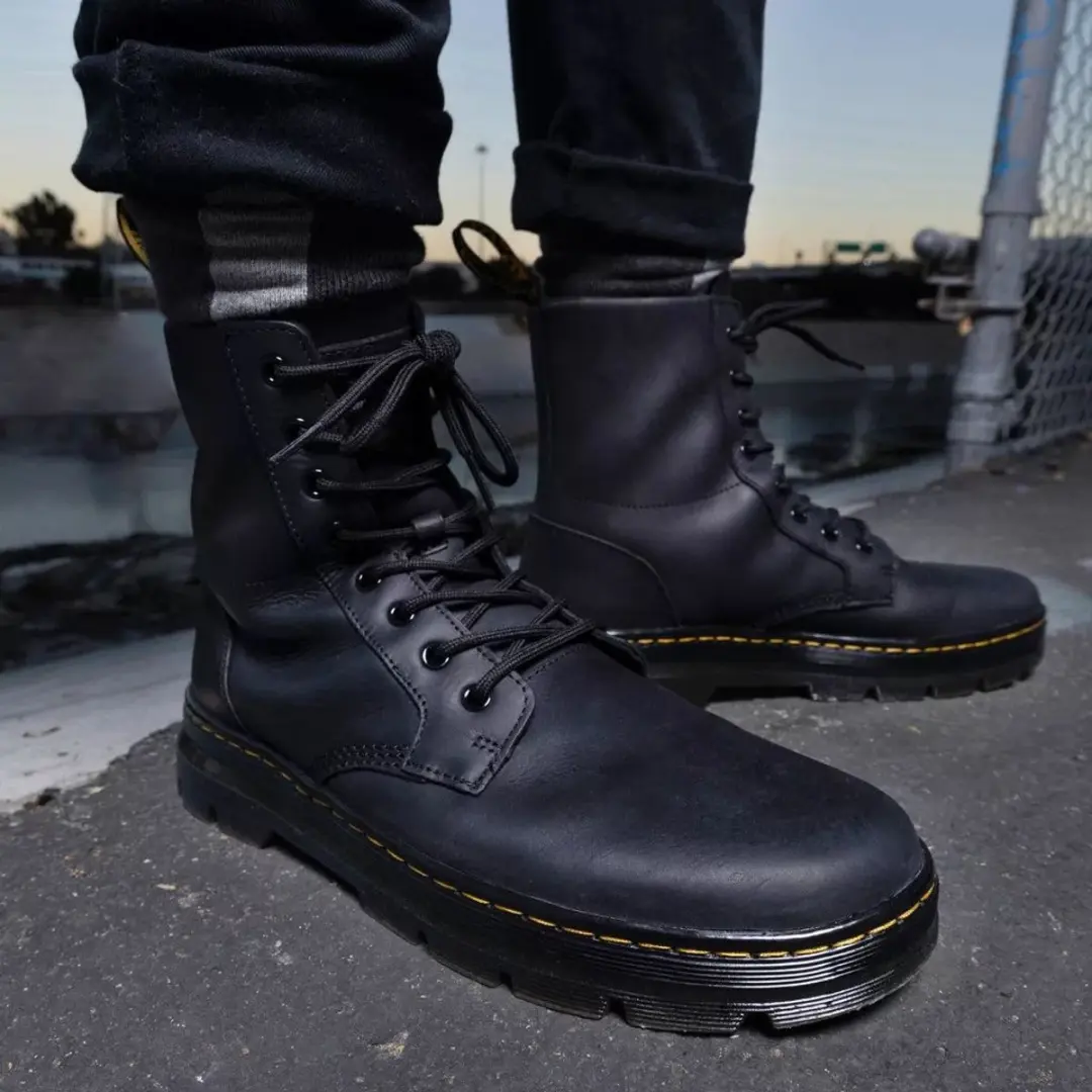 Dr. Martens Combs Leather Wyoming Heren sneakers - afbeelding 5 van 6