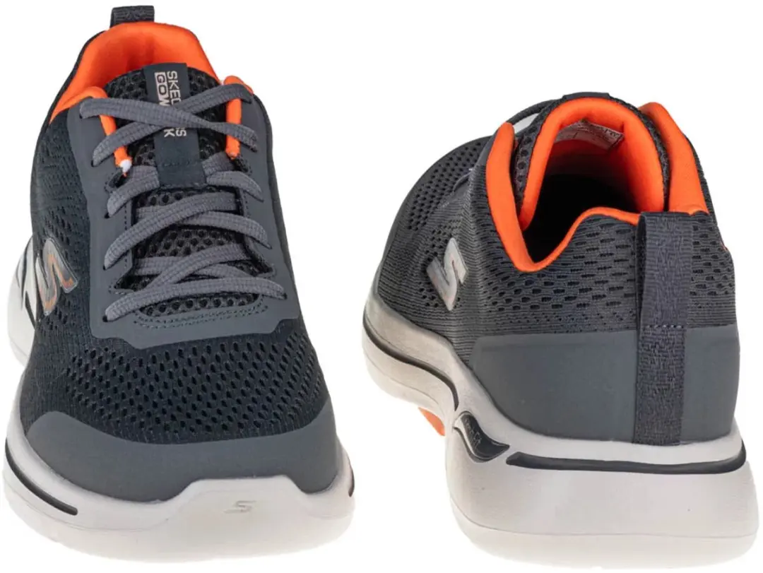 Skechers Go Walk Heren Sneaker 216116-CCOR - Grijs