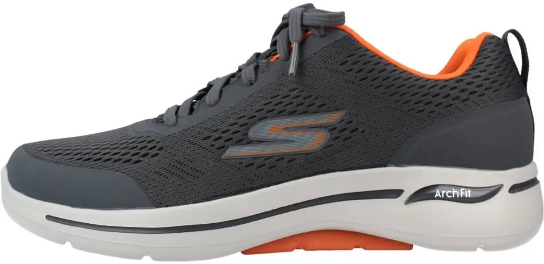 Skechers Go Walk Heren Sneaker 216116-CCOR - Grijs