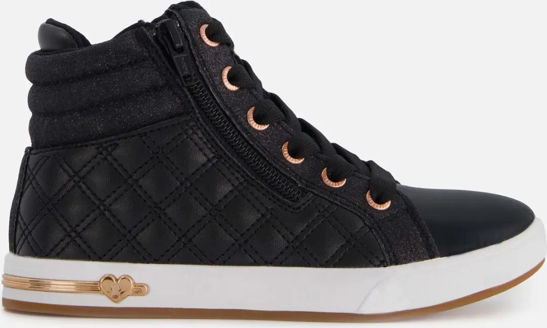 Skechers Shoutouts veterboots zwart Synthetisch
