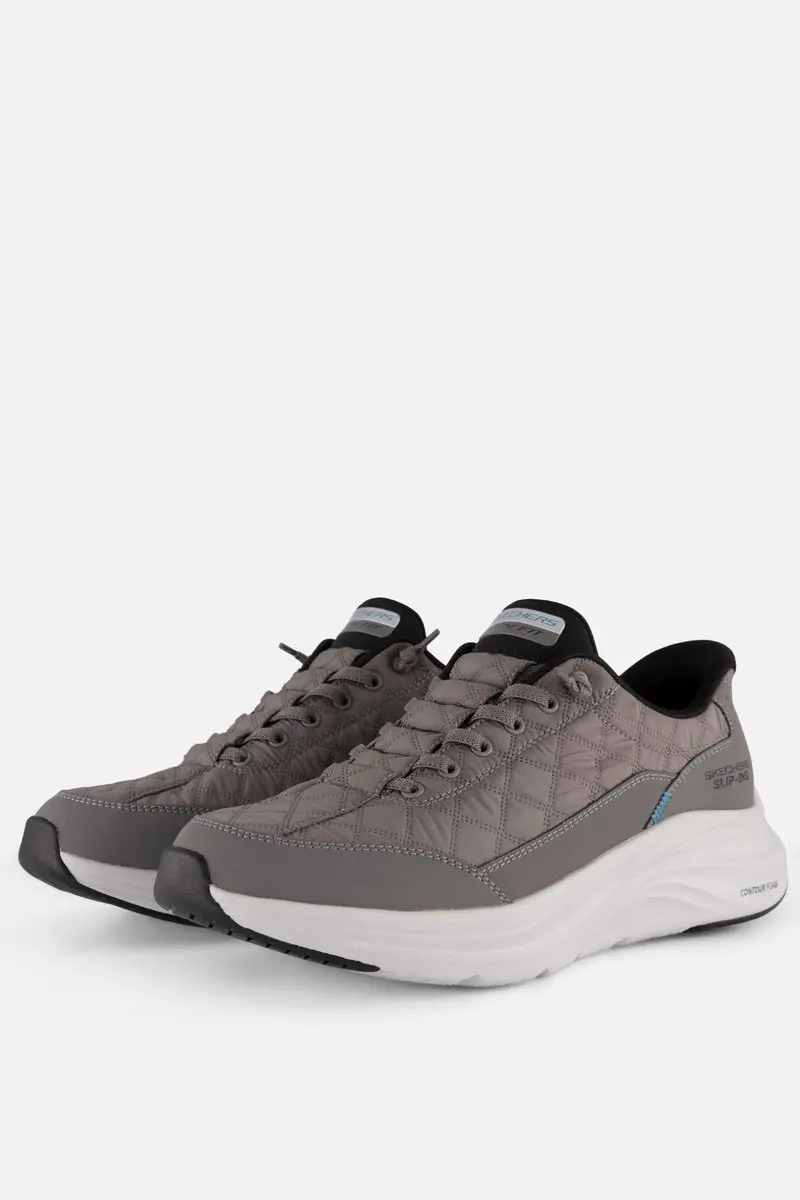 Skechers Slip-Ins Cozy Fit grijs Textiel