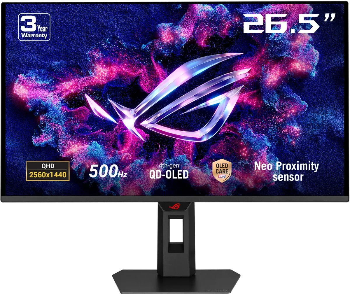 ASUS ROG Strix OLED XG27AQDPG Gaming Monitor 500Hz