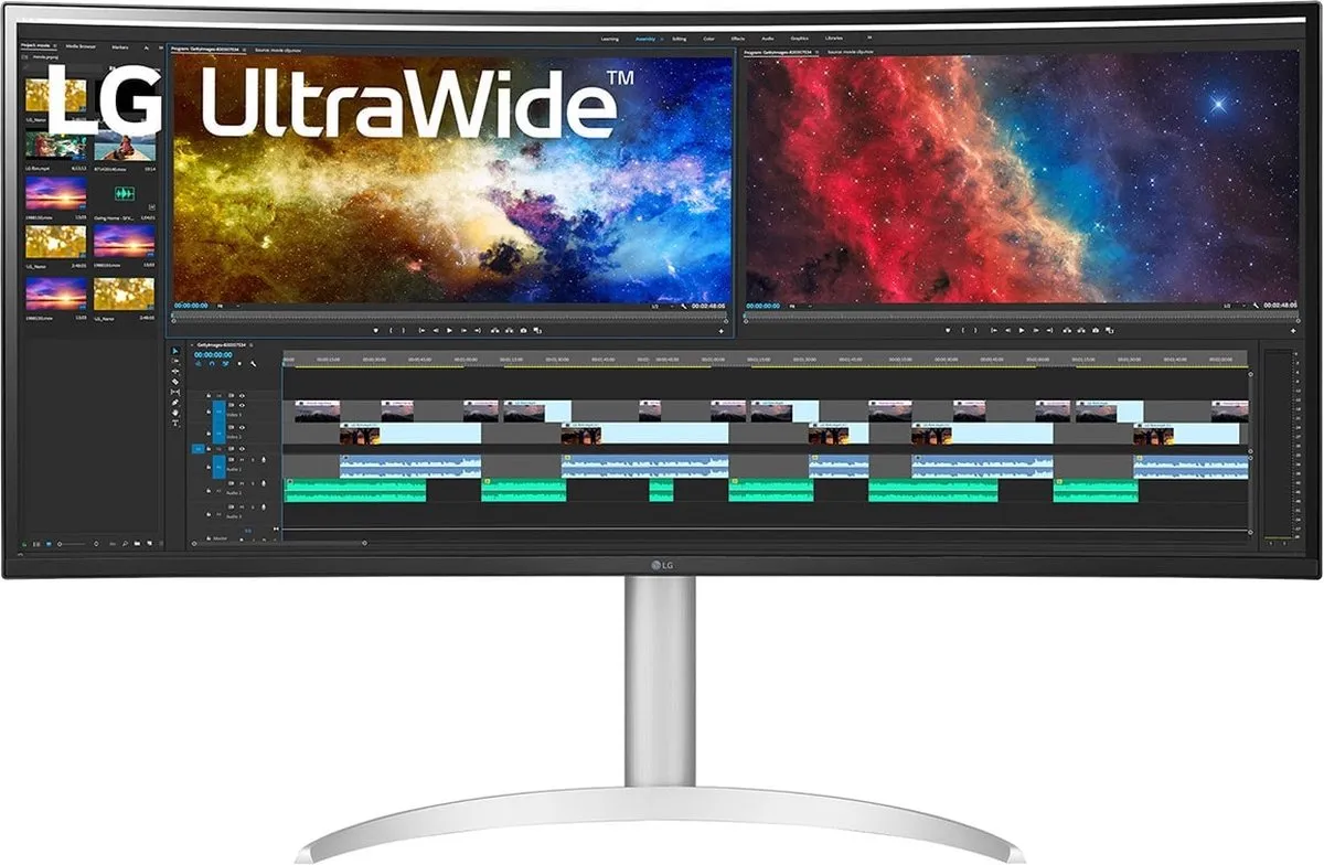 LG 38BQ85C-W Monitor 95cm Quad HD+