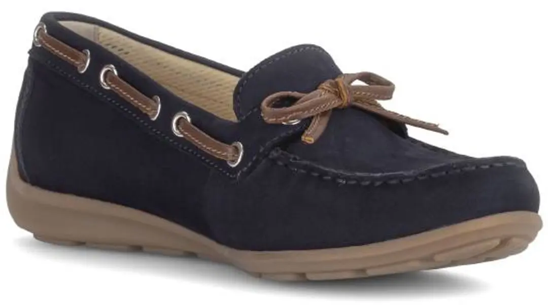 Gabor 82.442 46 Blauwe Suede Dames Instappers 38.5 - afbeelding 6 van 6