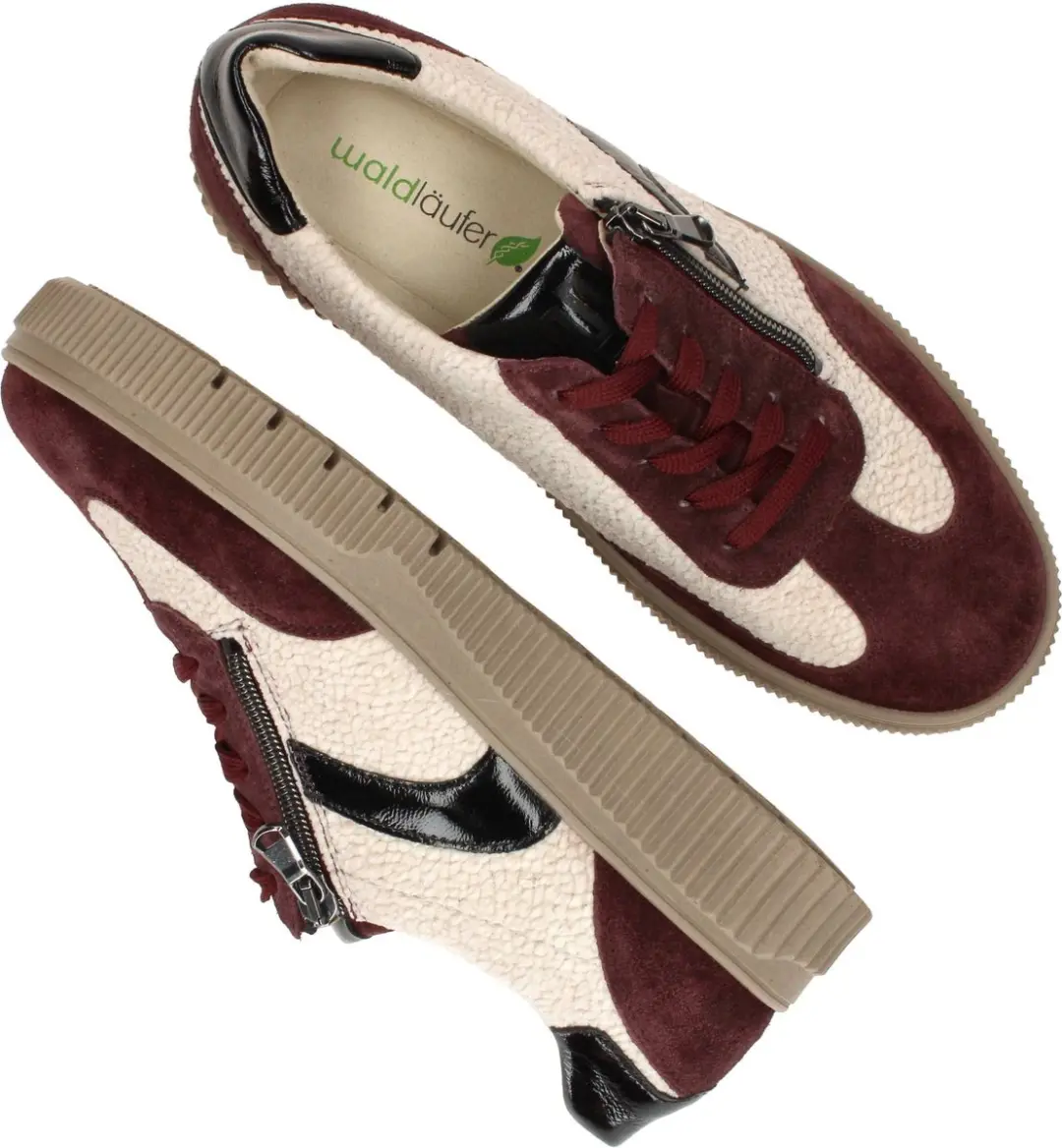 Wäldlaufer Sansa Veterschoenen Rood - Maat 39