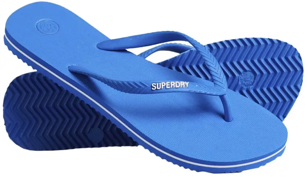 Superdry Vintage Classic Slippers Blauw EU 40-41 Vrouw