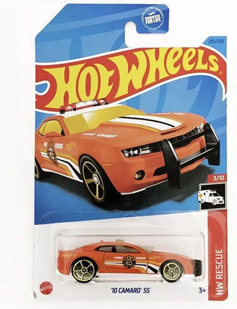 Hot Wheels 10' Camaro SS 203/250 1:64 Fire Chief