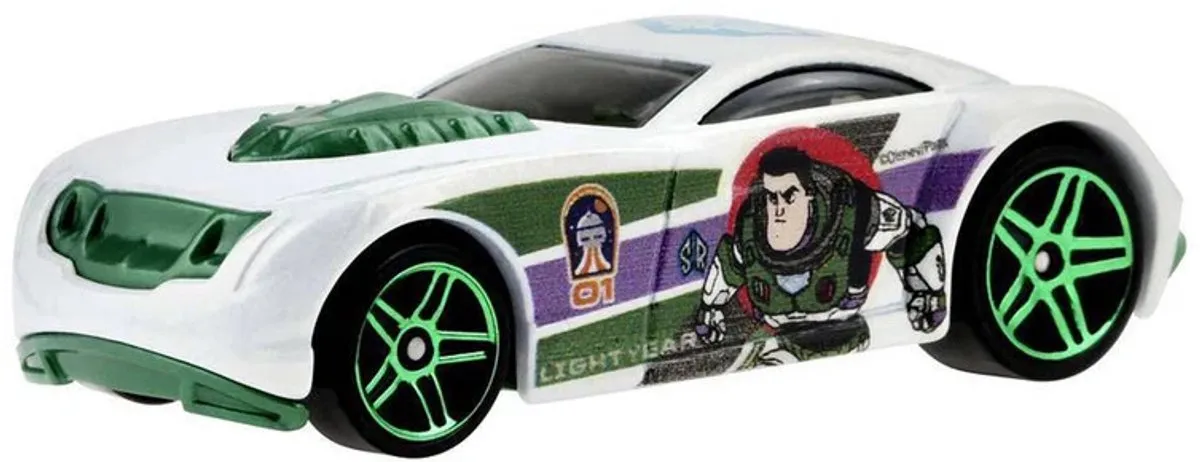 Hot Wheels Disney Pixar Lightyear Sir Ominous 1:64 - Groen/Wit