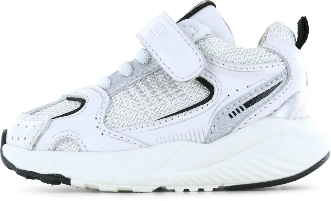Shoesme Wit Sneakertje Veterschoenen 27 - Microfiber Leer - afbeelding 2 van 6