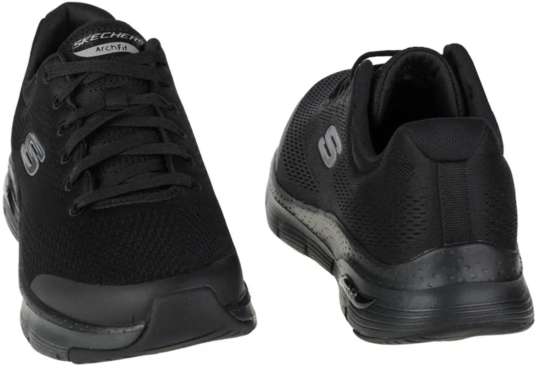 Skechers Arch Fit 232040-BBK Schoenen - Zwart